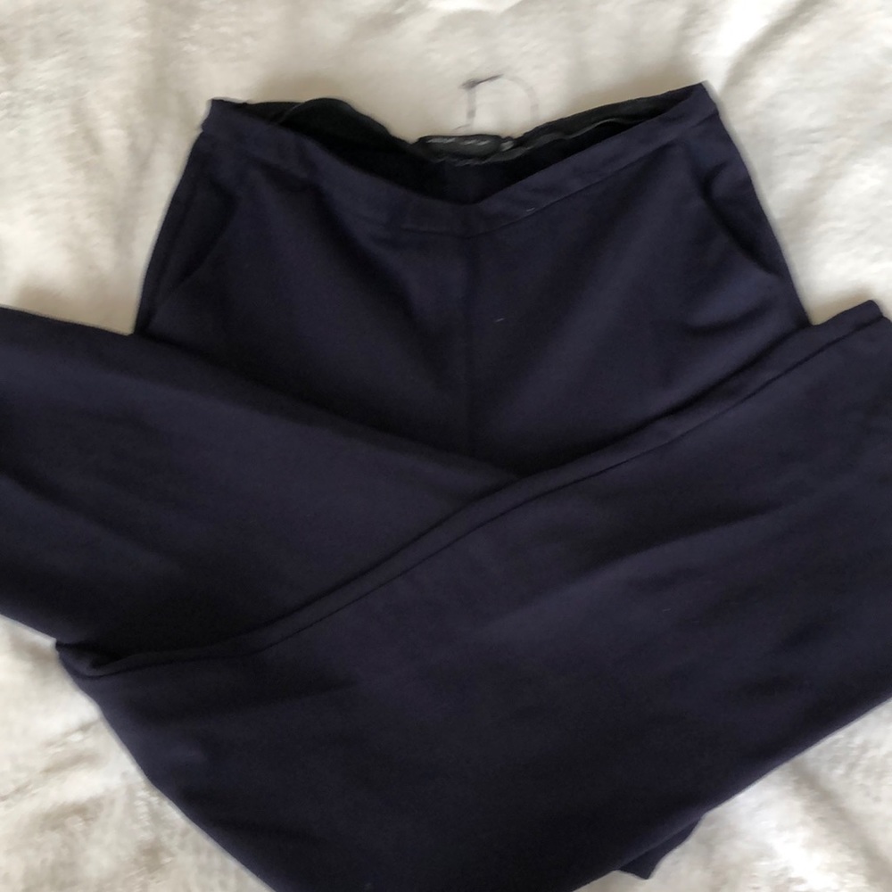 François Beauregard navy leggings